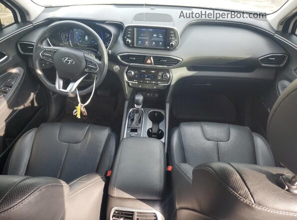 5NMS33AA0LH281391 2020 HYUNDAI SANTA White Vista del salpicadero