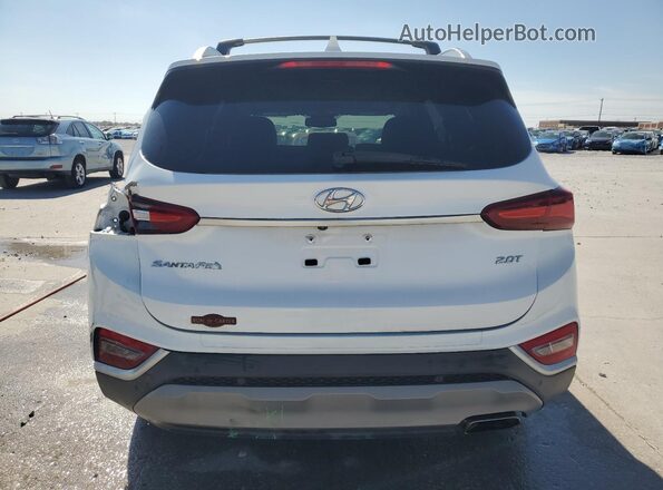 5NMS33AA3LH251981 2020 HYUNDAI SANTA White უკანა ხედი