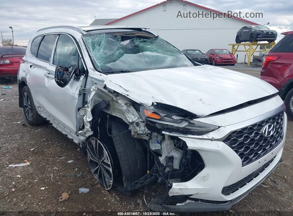 5NMS33AA8LH290811 2020 HYUNDAI SANTA FE Белый Вид спереди