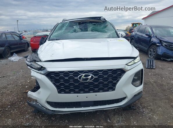 5NMS33AA8LH290811 2020 HYUNDAI SANTA FE Белый Вид щитка приборов