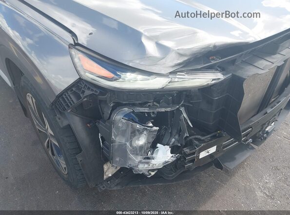 5NMS33AA9LH172038 2020 HYUNDAI SANTA FE Gray Front view