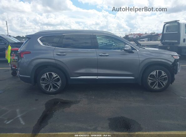 5NMS33AA9LH172038 2020 HYUNDAI SANTA FE Gray 360 interior view