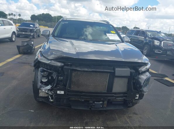 5NMS33AA9LH172038 2020 HYUNDAI SANTA FE Gray Rear interior view