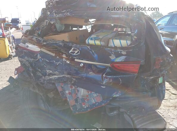 5NMS33AD0LH235070 2020 HYUNDAI SANTA FE Синий Вид спереди