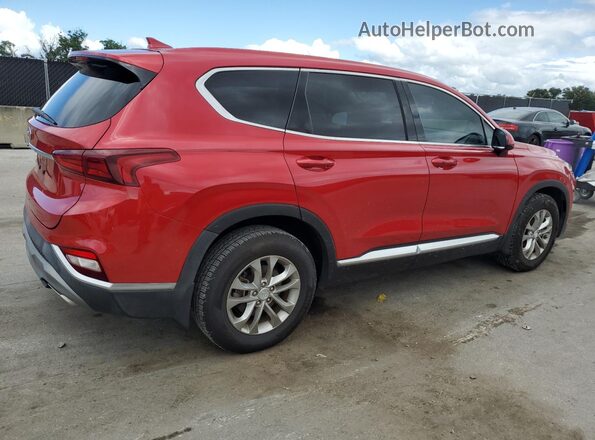 5NMS33AD0LH287816 2020 HYUNDAI SANTA Red Հետևի աջ