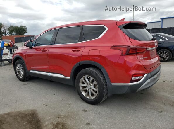5NMS33AD0LH287816 2020 HYUNDAI SANTA Red Հետևի ձախ