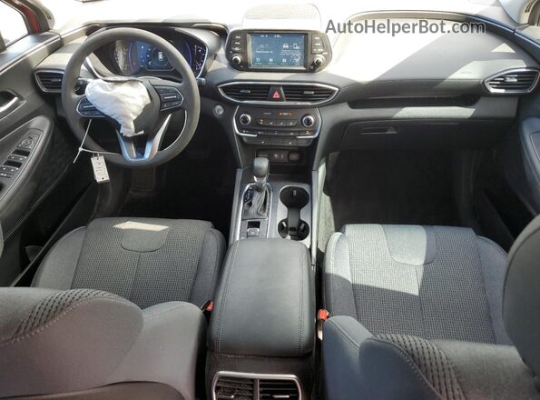 5NMS33AD0LH287816 2020 HYUNDAI SANTA Red Առջևի վահանակի տեսք