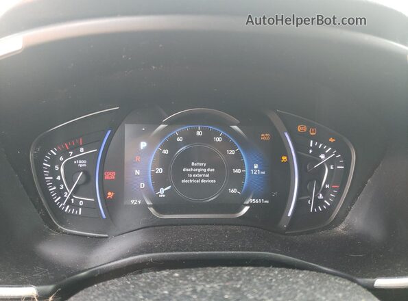 5NMS33AD0LH295768 2020 HYUNDAI SANTA Silver Սարքավորումների վահանակի տեսք