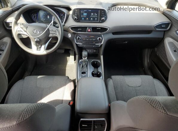 5NMS33AD1KH136580 2019 HYUNDAI SANTA Blue Widok deski rozdzielczej