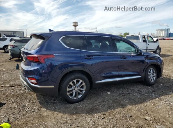 5NMS33AD1KH136580 2019 HYUNDAI SANTA Blue Tył prawy