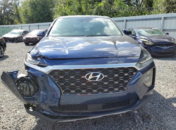 5NMS33AD1LH139464 2020 HYUNDAI SANTA Blue Դիմացի տեսք