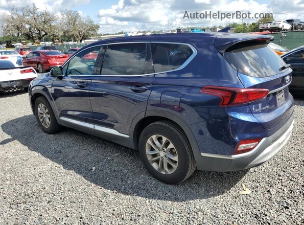 5NMS33AD1LH139464 2020 HYUNDAI SANTA Blue Հետևի ձախ