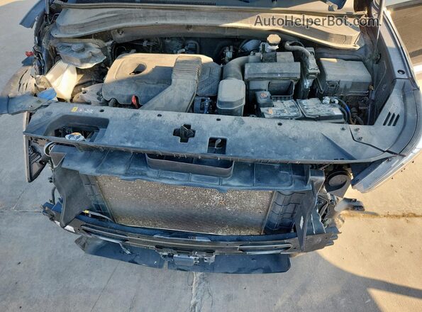 5NMS33AD1LH203633 2020 HYUNDAI SANTA Black Engine compartment view