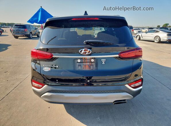 5NMS33AD1LH203633 2020 HYUNDAI SANTA Black Rear view