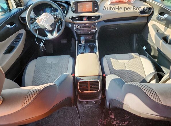 5NMS33AD1LH203633 2020 HYUNDAI SANTA Black Dashboard view