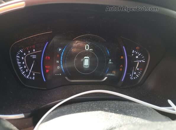 5NMS33AD2LH257359 2020 HYUNDAI SANTA Brown Հետևի նստատեղերի տեսք
