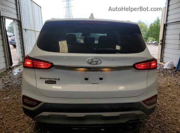 5NMS33AD3LH152071 2020 HYUNDAI SANTA White Widok z tyłu