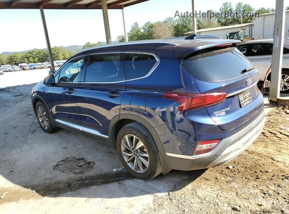 5NMS33AD3LH156072 2020 HYUNDAI SANTA Blue Հետևի ձախ