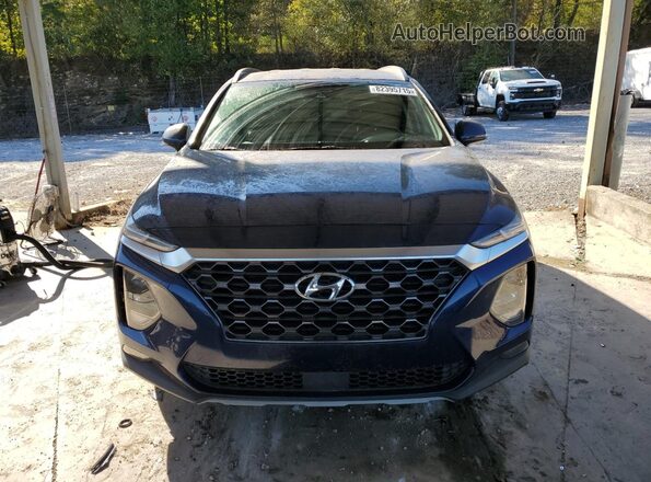 5NMS33AD3LH156072 2020 HYUNDAI SANTA Blue Դիմացի տեսք