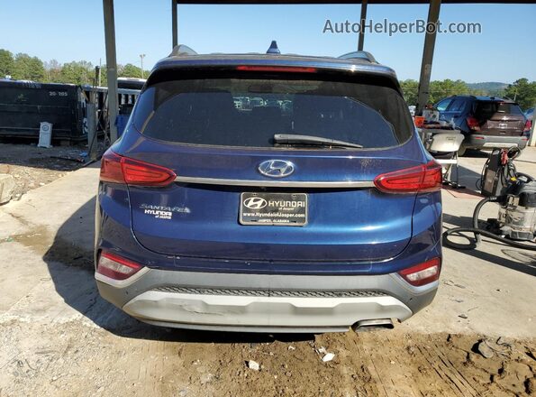 5NMS33AD3LH156072 2020 HYUNDAI SANTA Blue Հետևի տեսք