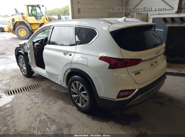 5NMS33AD3LH196846 2020 HYUNDAI SANTA FE White Trasero izquierdo