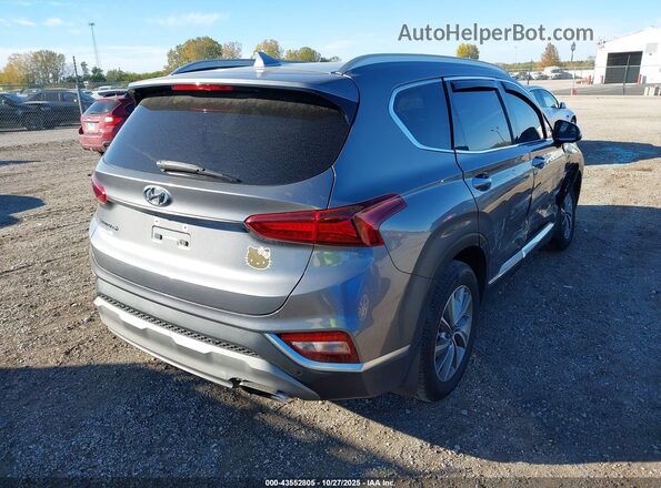 5NMS33AD4LH170112 2020 HYUNDAI SANTA FE Gray Tył prawy