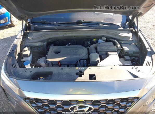 5NMS33AD4LH170112 2020 HYUNDAI SANTA FE Gray Widok z tyłu