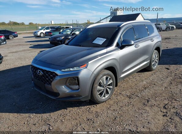 5NMS33AD4LH170112 2020 HYUNDAI SANTA FE Gray Przód lewy