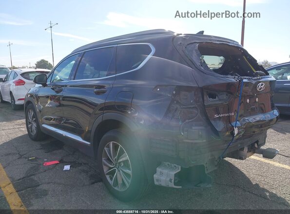5NMS33AD4LH212956 2020 HYUNDAI SANTA FE Черный Задняя левая четверть