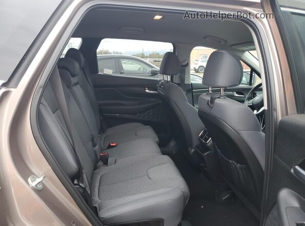 5NMS33AD5LH164383 2020 HYUNDAI SANTA Tan Vista de los asientos traseros