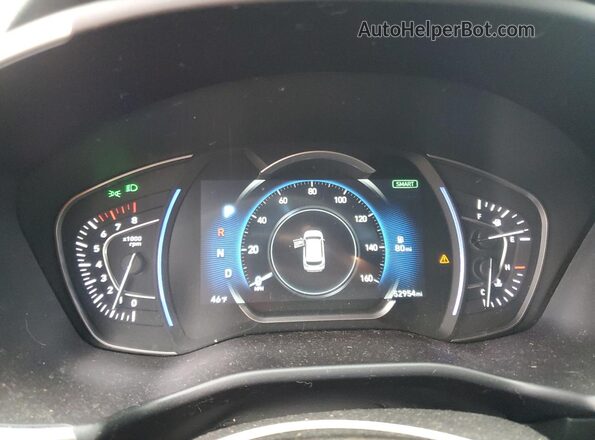 5NMS33AD5LH164383 2020 HYUNDAI SANTA Tan Vista del cuadro de instrumentos
