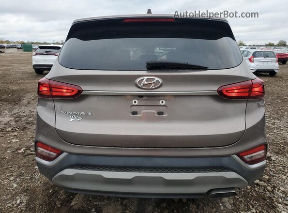 5NMS33AD5LH164383 2020 HYUNDAI SANTA Tan Vista trasera