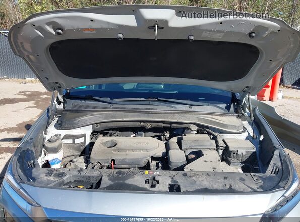 5NMS33AD6LH301136 2020 HYUNDAI SANTA FE Silver Widok z tyłu