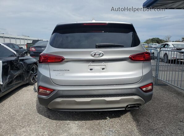 5NMS33AD7LH212210 2020 HYUNDAI SANTA Gray უკანა ხედი