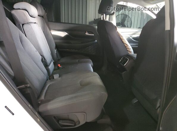 5NMS33AD7LH299266 2020 HYUNDAI SANTA White უკანა სალონის ხედი