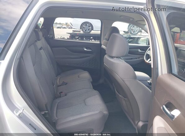 5NMS33AD8LH242073 2020 HYUNDAI SANTA FE Silver Widok naklejki z numerem VIN