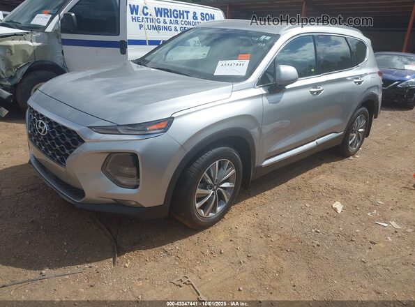 5NMS33AD8LH254272 2020 HYUNDAI SANTA FE Silver Przód lewy