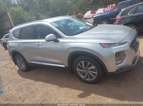 5NMS33AD8LH254272 2020 HYUNDAI SANTA FE Silver Widok zestawu wskaźników