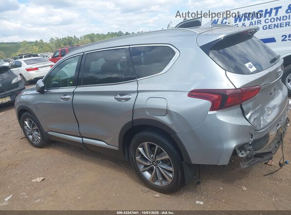 5NMS33AD8LH254272 2020 HYUNDAI SANTA FE Silver Widok wnętrza z tyłu