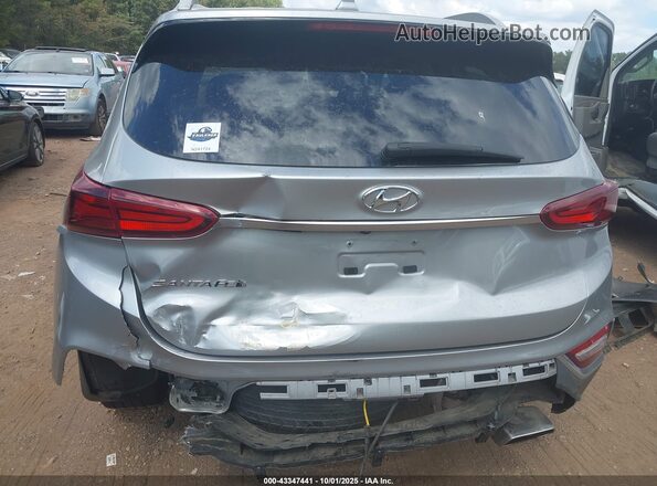 5NMS33AD8LH254272 2020 HYUNDAI SANTA FE Silver Widok z przodu