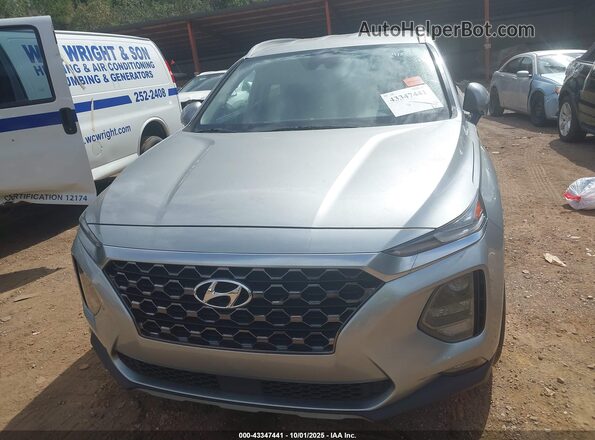 5NMS33AD8LH254272 2020 HYUNDAI SANTA FE Silver Widok deski rozdzielczej