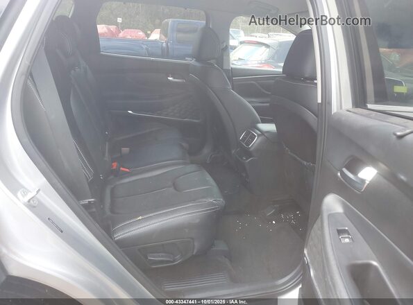 5NMS33AD8LH254272 2020 HYUNDAI SANTA FE Silver Widok naklejki z numerem VIN