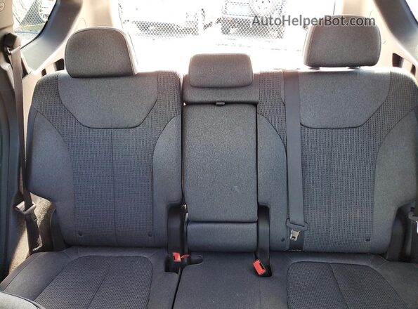 5NMS33AD9LH180814 2020 HYUNDAI SANTA Black უკანა სავარძლების ხედი