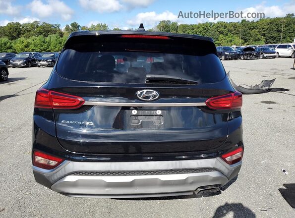 5NMS33AD9LH180814 2020 HYUNDAI SANTA Black უკანა ხედი