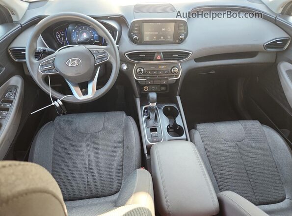 5NMS33AD9LH190386 2020 HYUNDAI SANTA Черный Вид панели приборов