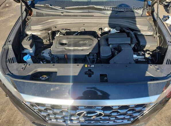5NMS33AD9LH190386 2020 HYUNDAI SANTA Черный Вид задней части салона