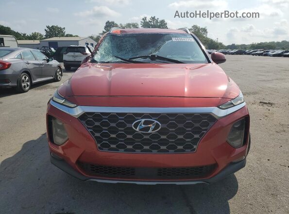 5NMS33AD9LH193742 2020 HYUNDAI SANTA Orange Front view