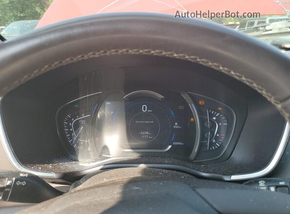 5NMS33AD9LH193742 2020 HYUNDAI SANTA Orange Instrument cluster view