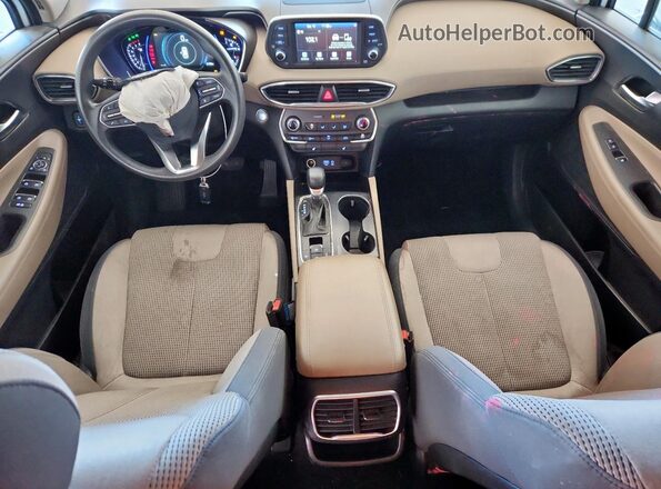 5NMS33AD9LH281805 2020 HYUNDAI SANTA White Dashboard view