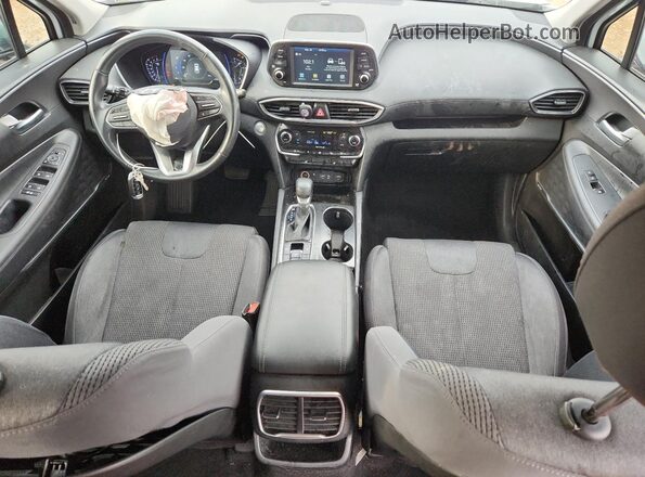 5NMS33ADXLH144985 2020 HYUNDAI SANTA White Dashboard view